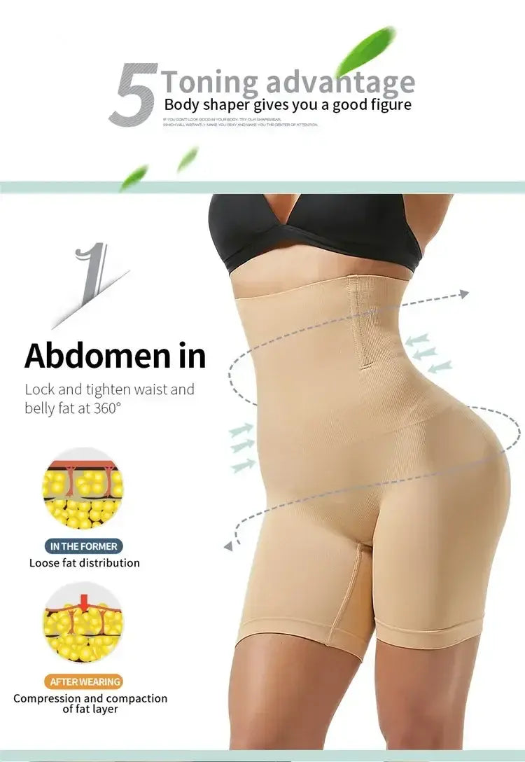 Seamless Lower Body Slimming High Waist Body Shaper (Imported Quality)