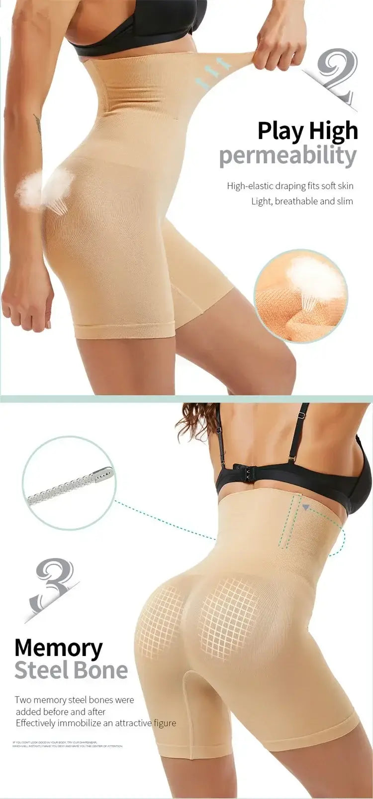 Seamless Lower Body Slimming High Waist Body Shaper (Imported Quality)