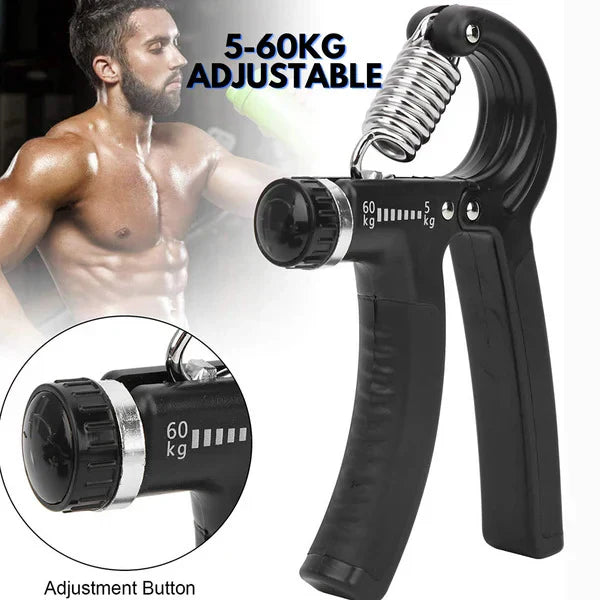 Adjustable Hand Gripper for Strength Training | Grip Enhancer for Fitness, Forearm & Finger Exercise
