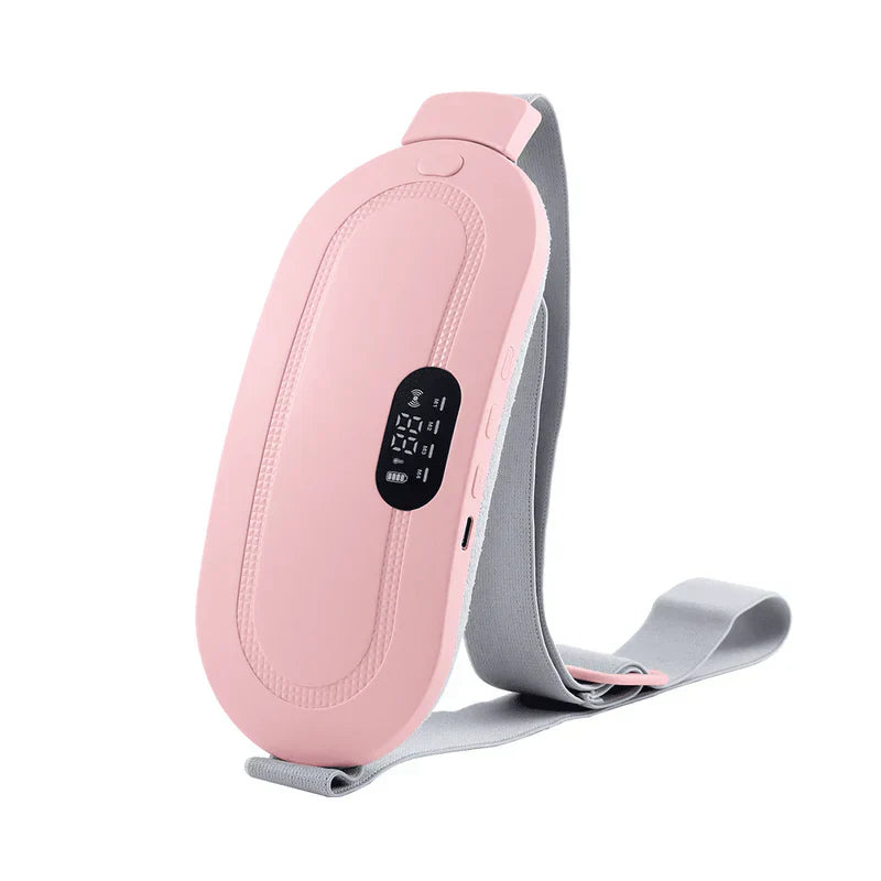 2-in-1 Period Pain Relief Belt & Heating Massager for Cramps