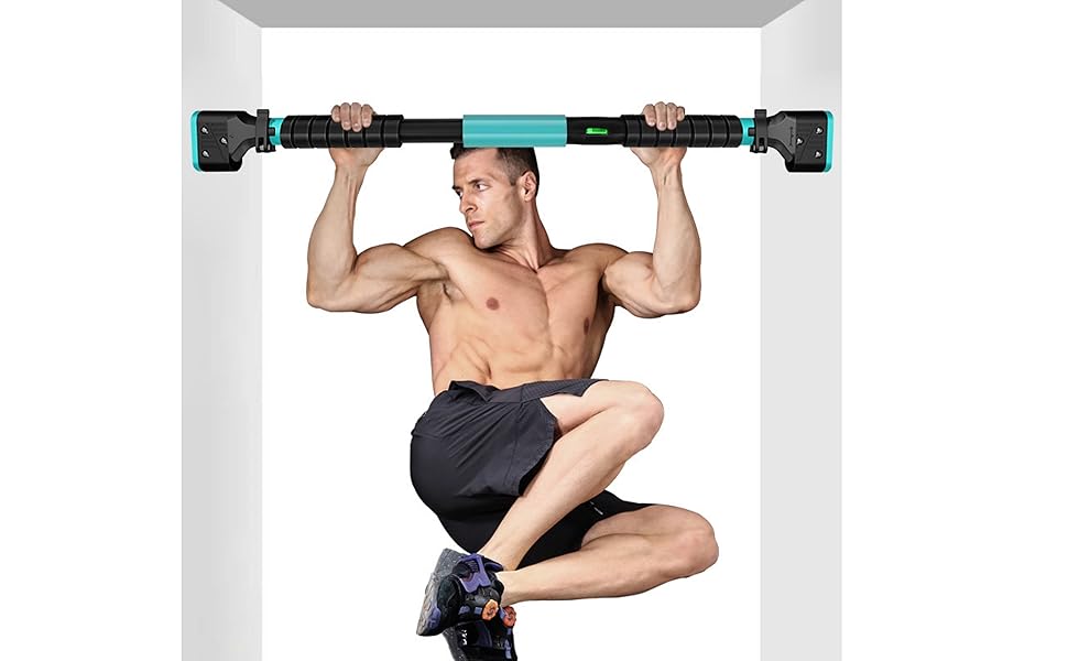 Adjustable No-Screw Pull-Up Bar (200KG Capacity)