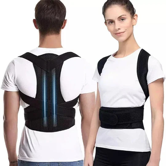 "Adjustable Posture Corrector Belt for Men & Women – Back & Shoulder Support"
