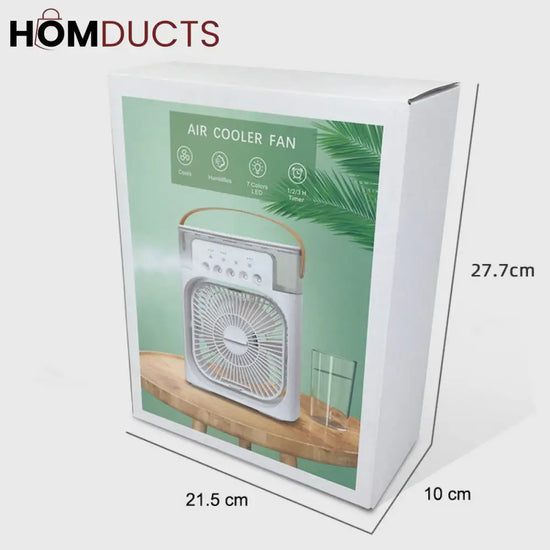 Usb Electric Portable Air Conditioner Fan | Humidifier Function | Led Night Light Water Mist