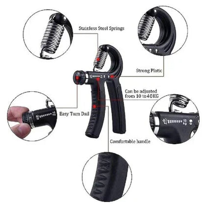 Adjustable Hand Gripper for Strength Training | Grip Enhancer for Fitness, Forearm & Finger Exercise
