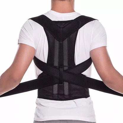 "Adjustable Posture Corrector Belt for Men & Women – Back & Shoulder Support"